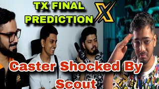 Spero FyXs Shocked By Scout 🥺 Appreciate Prediction TX Performance 😱