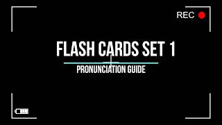 Flashcard Set 1 - Pronunciation Guide screenshot 5