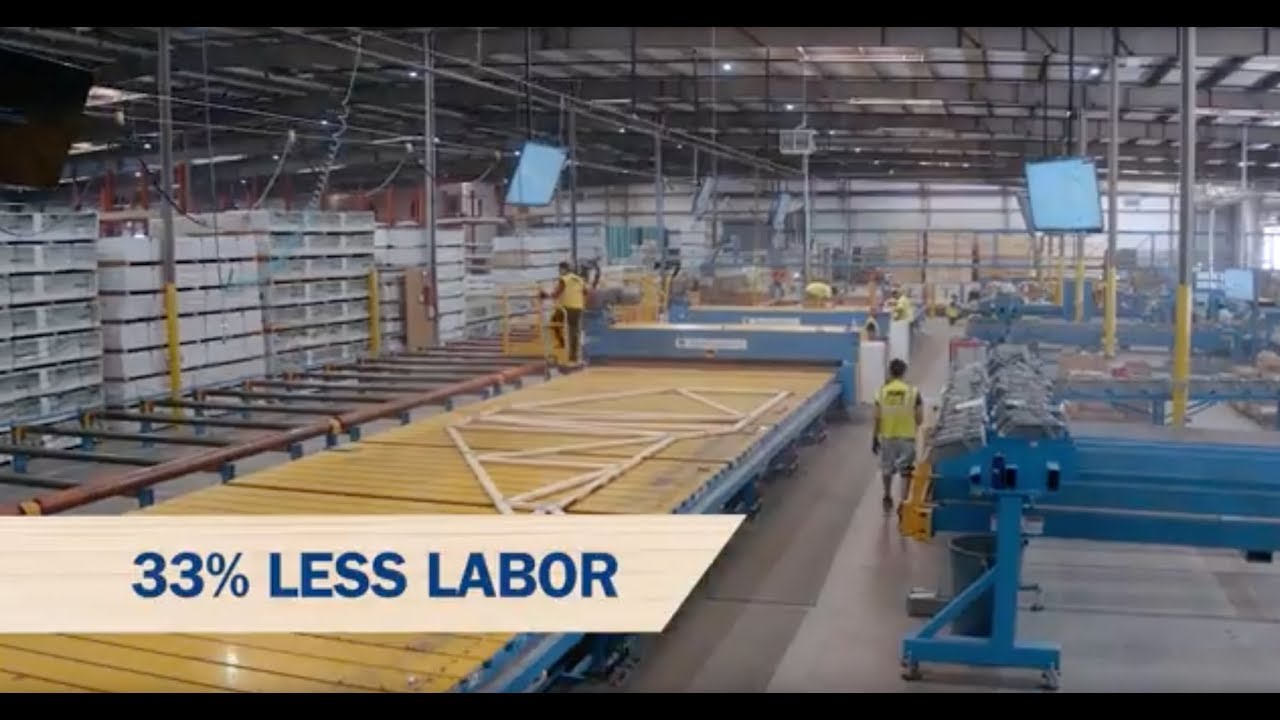 BMC Automated Truss Plant Interview YouTube