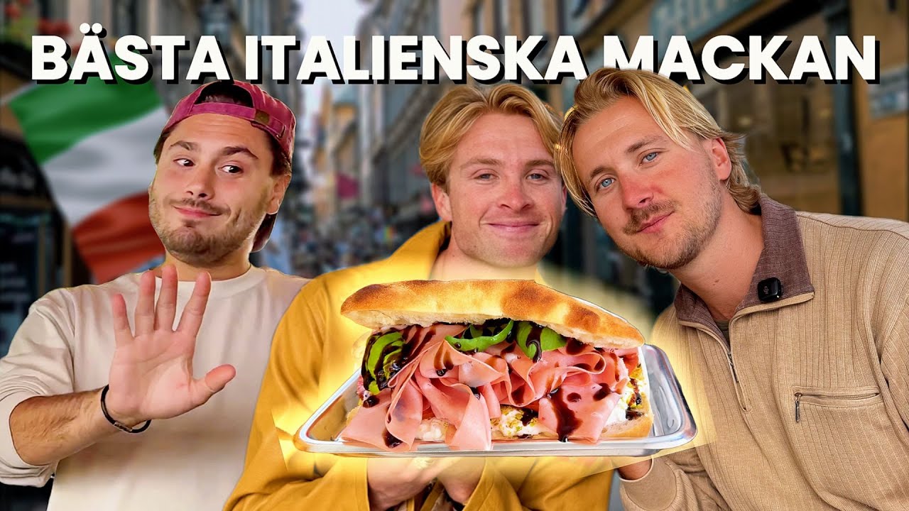 VI ÄTER SVERIGES BÄSTA ITALIENSKA MACKA