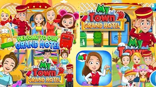 My Town Grand Hotel || Family Gets to Hotel || Shanzay Princess World screenshot 4