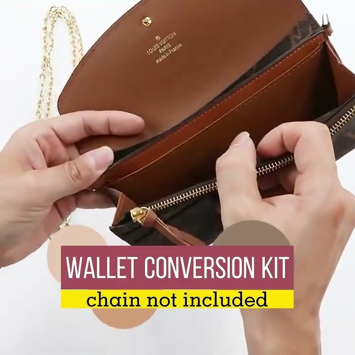 lv sarah wallet conversion kit