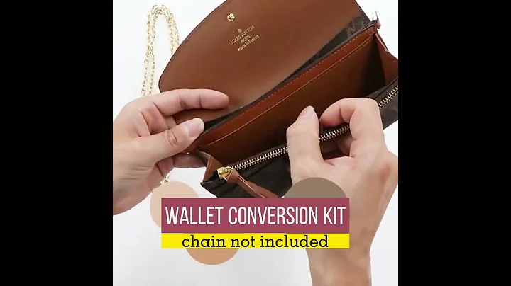 LOUIS VUITTON Emilie / Sarah Wallet Crossbody Conversion Kit
