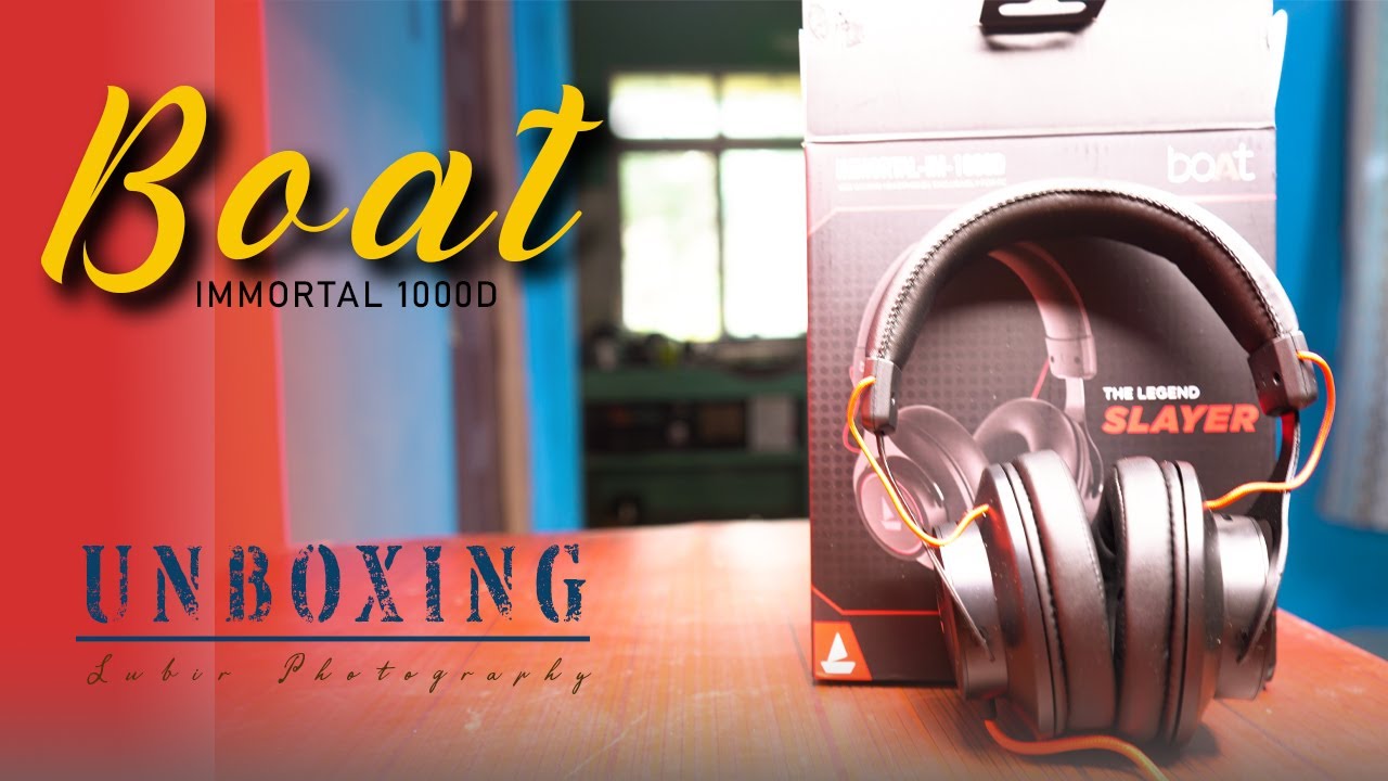 Boat IM 1000D Unboxing & Review! | Gaming Headphones | Surround Dolby Sound |