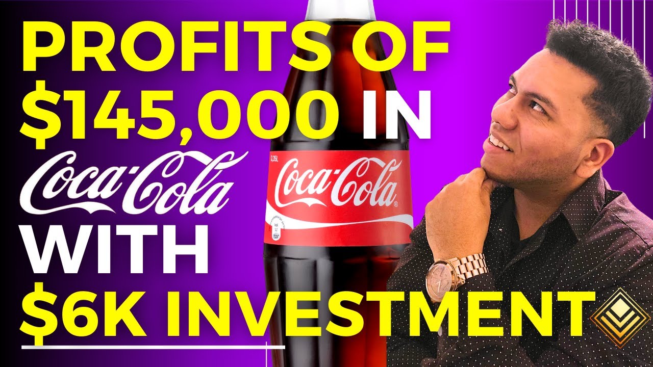 6,000 Now 145,000 Profits in Coca Cola Long Term Investing KO Stock