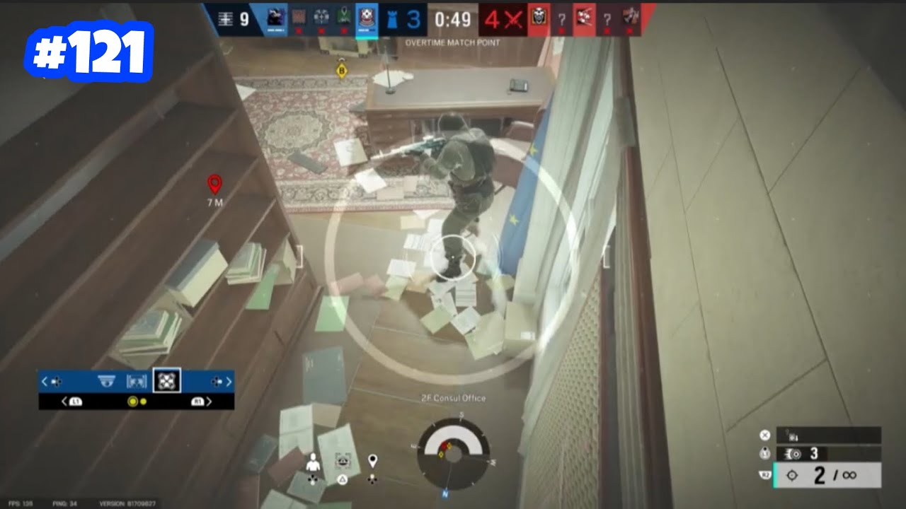 Rainbow Six Siege Ranked Matches #121 - YouTube