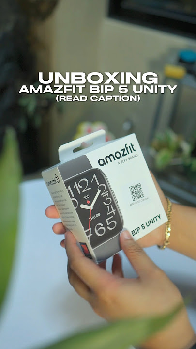 UNBOXING THE AMAZFIT BIP 5 UNITY. #Amazfit #TechByRon