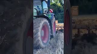 Fendt Tractor Shows Incredible Pulling Power in Tough Ground