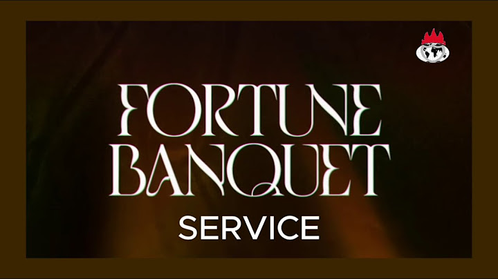 FORTUNE BANQUET 2ND SERVICE | 21, JULY 2024