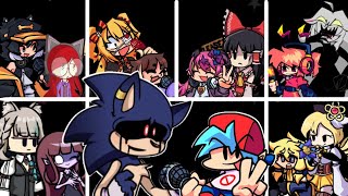 Malediction But Every Turn A Different Character Is Used Fnf Covers