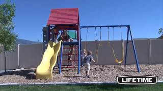 Lifetime Deluxe Multi-Color Playset w/ Clubhouse 90137 - ShedsForLessDirect.com