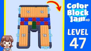 Color Block Jam Level 47 Solution Walkthrough