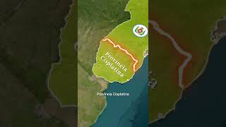 Porque o brasil não conseguiu manter a província Cisplatina? #mapas #geografia #historia #shorts