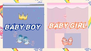 Gender Reveal Video Free Template | Baby Boy or Baby Girl | It's a Girl | No Copyright