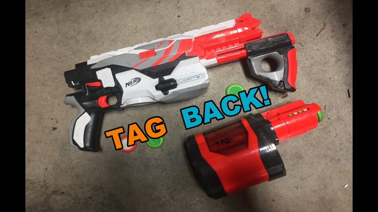 TAG BACK! - Nerf Vortex Pyragon | Walcom S7 - YouTube