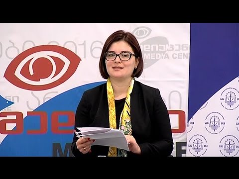 საია-ს თავმჯდომარის ანი ნაცვლიშვილის ბრიფინგი