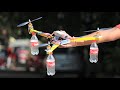 How to make a Bottle Drone - Recycling plastic bottles