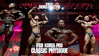 2023 World of Monsterzym 8 Korea Pro Classic Physique Comparison