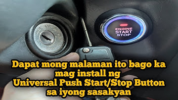 Pros and Cons of Universal Push Start/Stop Engine Button | Nellywerkz TV