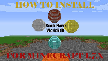 How to Install WorldEdit on Single Player