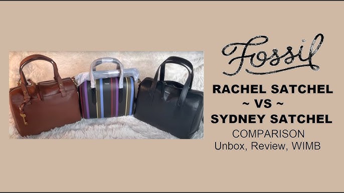  Customer reviews: Fossil Sydney Satchel Bag, Claret Red, One  Size