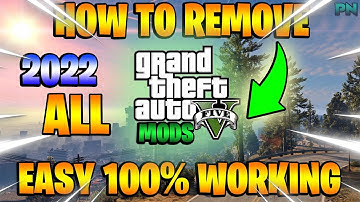 *EASY* How To Delete ALL MODS in GTA 5 | COMPLETELY | FULL Tutorial | 2024| 100% WORKS!