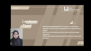 Implementasi Sistem Pendukung Keputusan untuk Penentuan Jurusan Kuliah menggunakan Metode AHP-TOPSIS