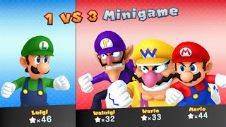 Mario Party 10 - Luigi vs Mario vs Waluigi vs Wario - Chaos Castle