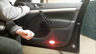 Demontaż Tapicerki Drzwi Pasażera/Passenger Door Upholstery Disassembly Skoda Octavia 2/Fl - Youtube