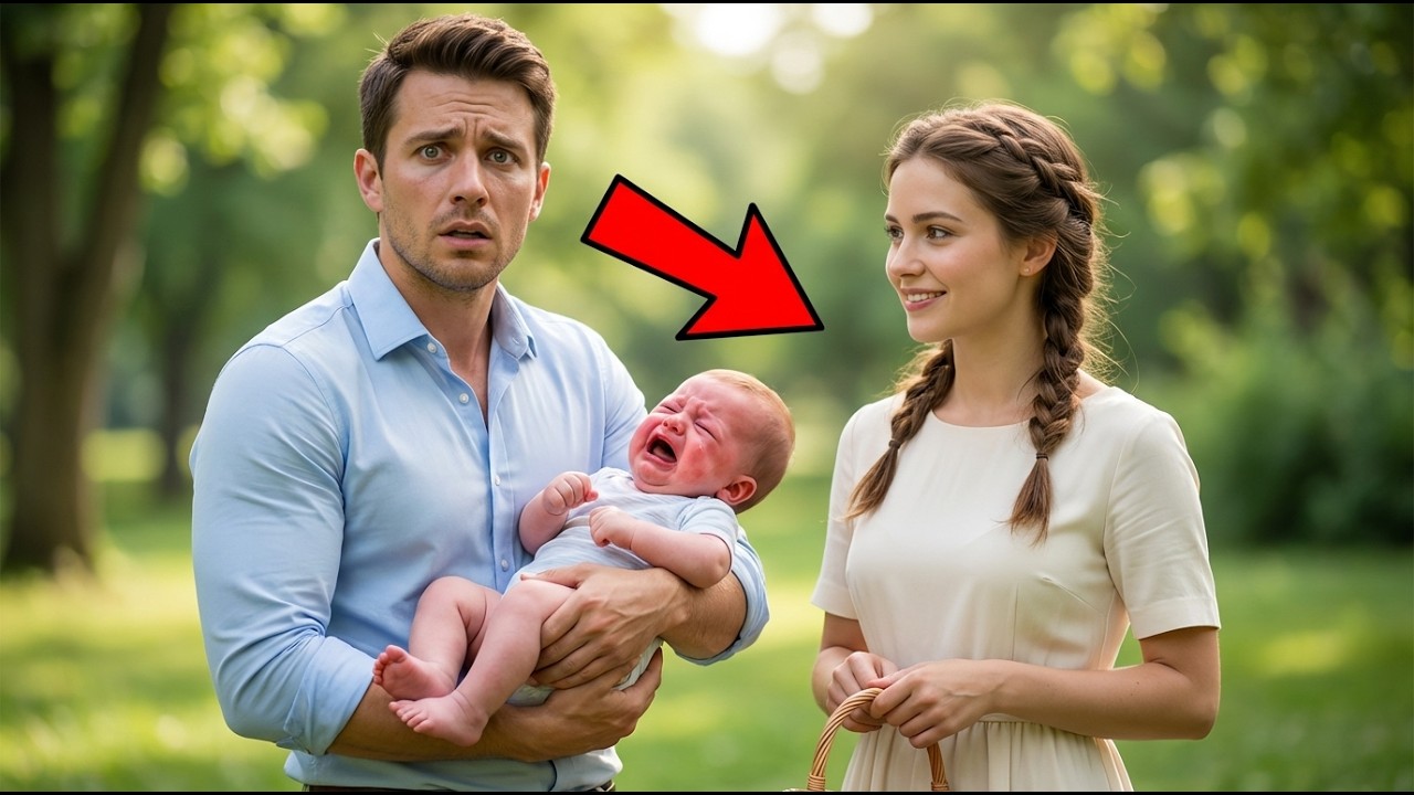 Millonario No Podía Calmar a Su Bebé… Hasta Que Una Joven Desconocida Hizo Esto