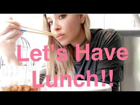 HAVE LUNCH WITH ME!