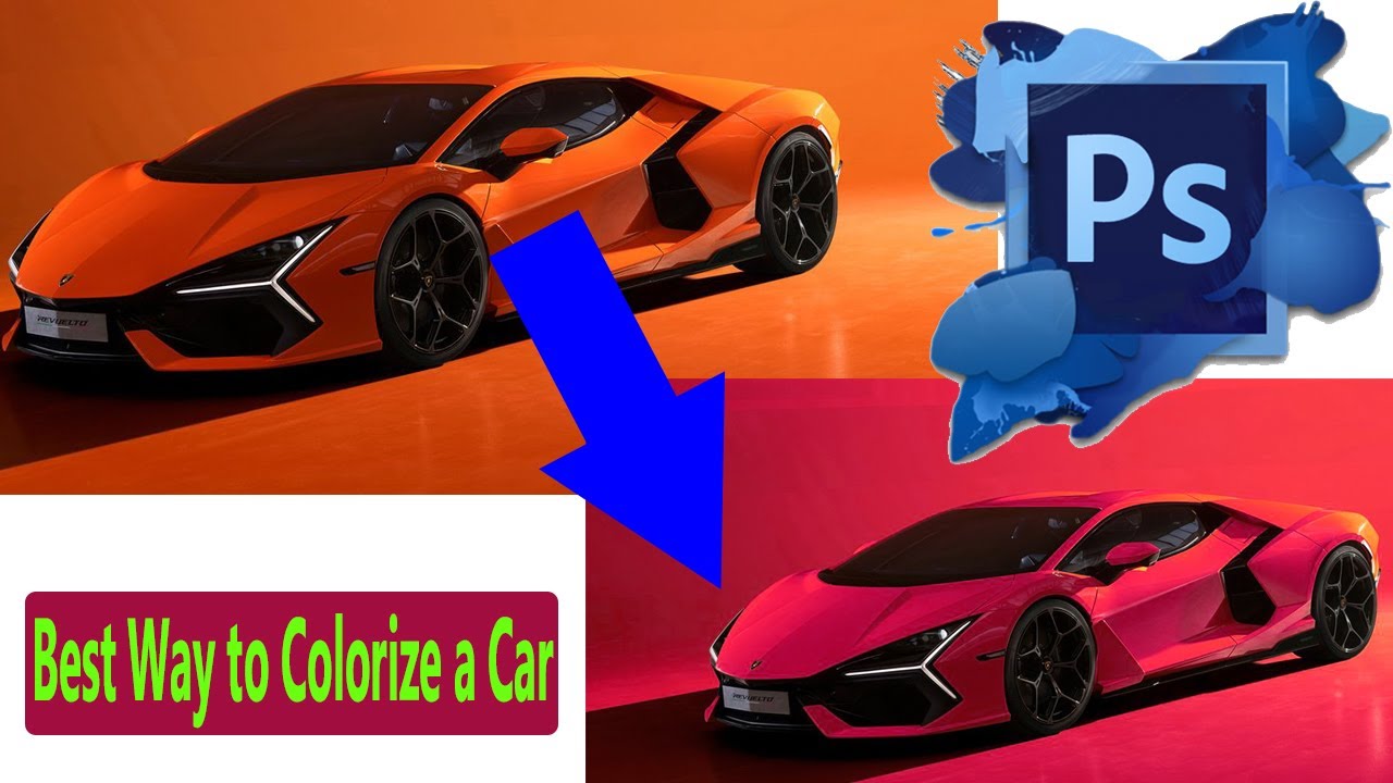 Best Way to Colorize a Car in cs6 2023 YouTube