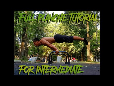 How To Planche - Intermediate Tutorial Part 3 (BEST EXERCISES FOR GOING FROM TUCK TO STRADDLE) 2021
