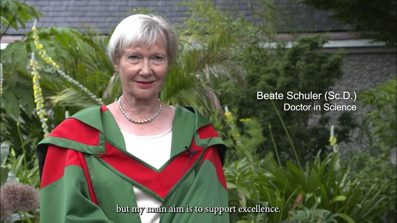 Honorary Degrees, June 2023 Dr Beate Schuler, honorary Doctor of