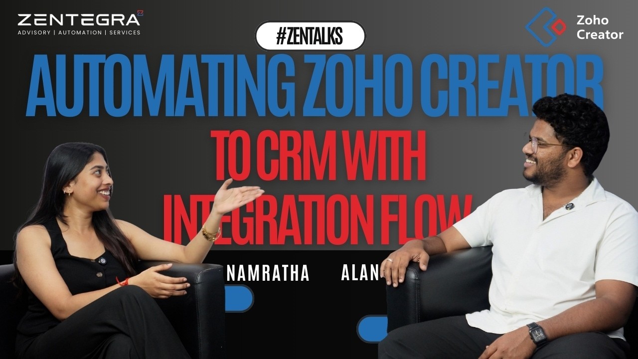 Build Your First Zoho Creator Integration Flow (Step-by-Step) - YouTube