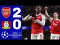 Bayer Leverkusen Vs Arsenal 0 2 Highlights Champions League Ebreche Eze Declan Rice Goals