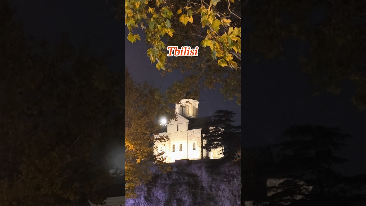 Evening Tbilisi.  
