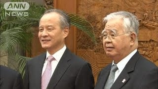 中国外相会談中止に「政治の影響ない」経団連会長（12/05/16）