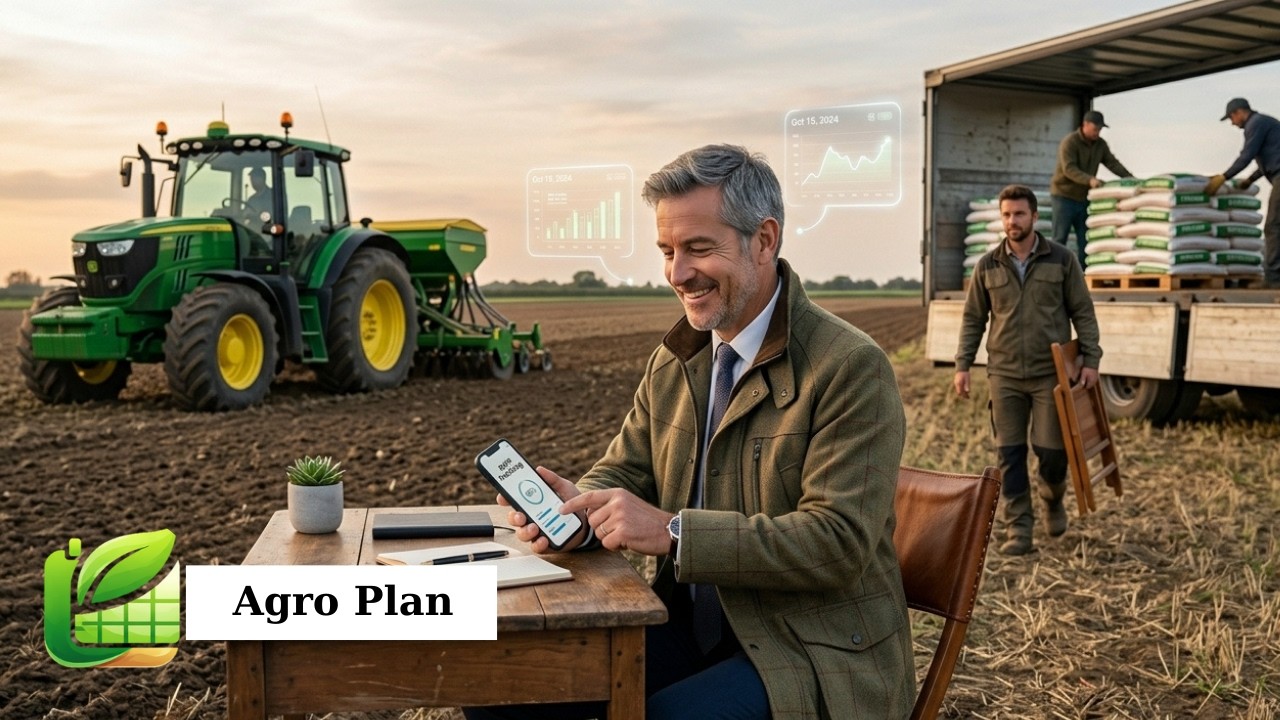 AGRO PLAN ile Dijital Tarım: Ekimden Hasada Tarlanız Cebinizde!