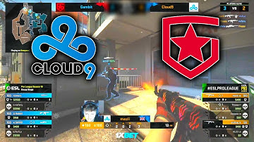 Gambit vs Cloud9 - ESL Pro League Season 13 - OVERPASS Highlights