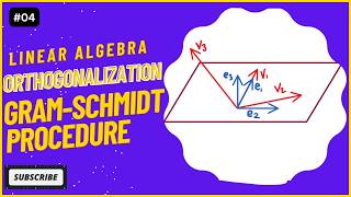 Problem A.4 Gram-Schmidt Orthogonalization⇢ From Chaos to Mathematical Harmony: Intro to QM Appendix