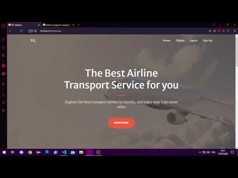 An Airline Booking project made with Django(Python)