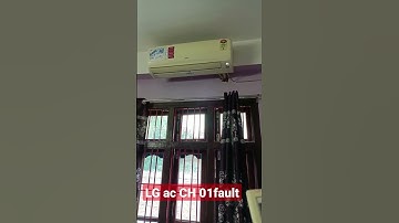 LG AC CH 01 error code #storts # LG💨🚀✈️💢👺💅🙏