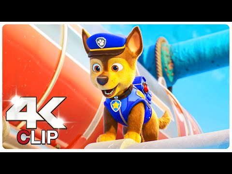 Chase Rescue Mission Scene | PAW PATROL The Movie (NEW 2021) Movie CLIP 4K