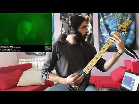Monstrosity - Destroying Divinity (guitar cover)