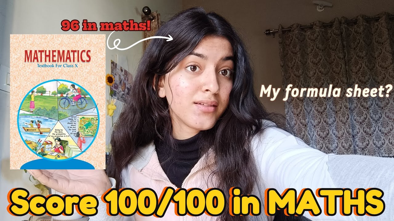 🔥Last days MATHS STRATEGY | *My Secrets* |CBSE Class 10th  