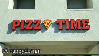 r/Crappydesign | PIZZ TIME