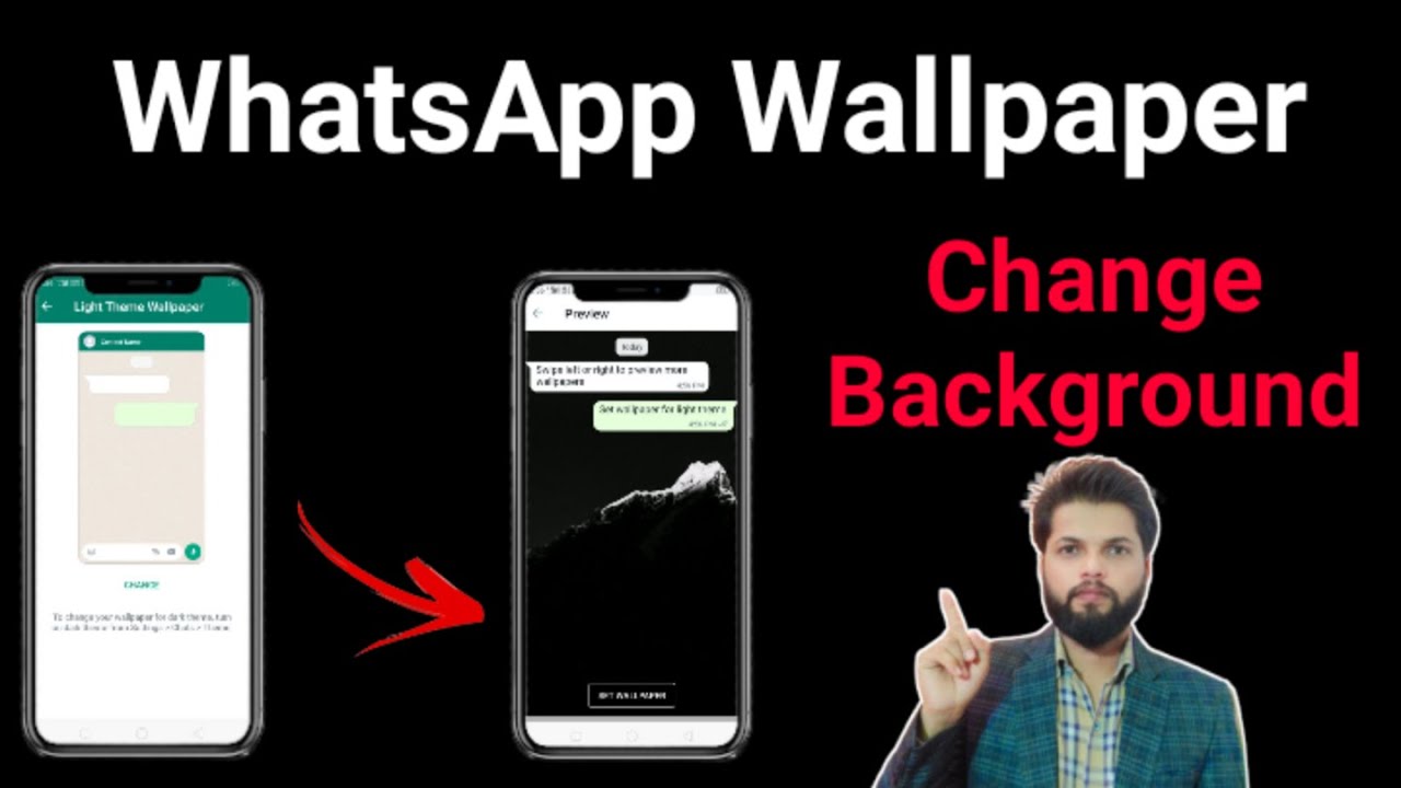 How to Change WhatsApp Chat Background WhatsApp Wallpaper Kaise Set Kre