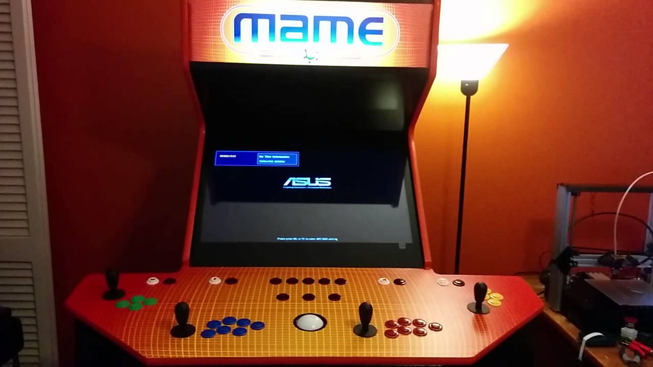 Mame Hyperspin Arcade Boot And Shutdown Youtube