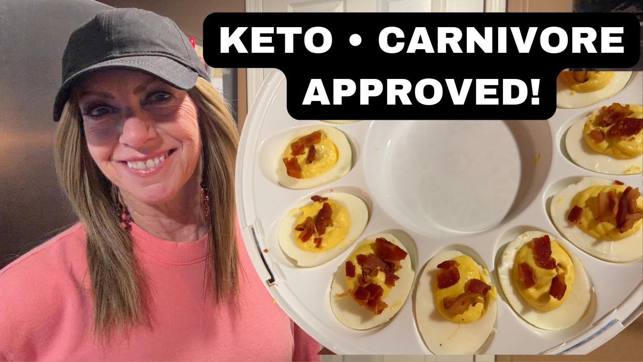 Полезные фаршированные яйца🥚 | Кето, карнивор и низкоуглеводная закуска, которая понравится всей ...